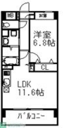 プライムアーバン千駄木の物件間取画像